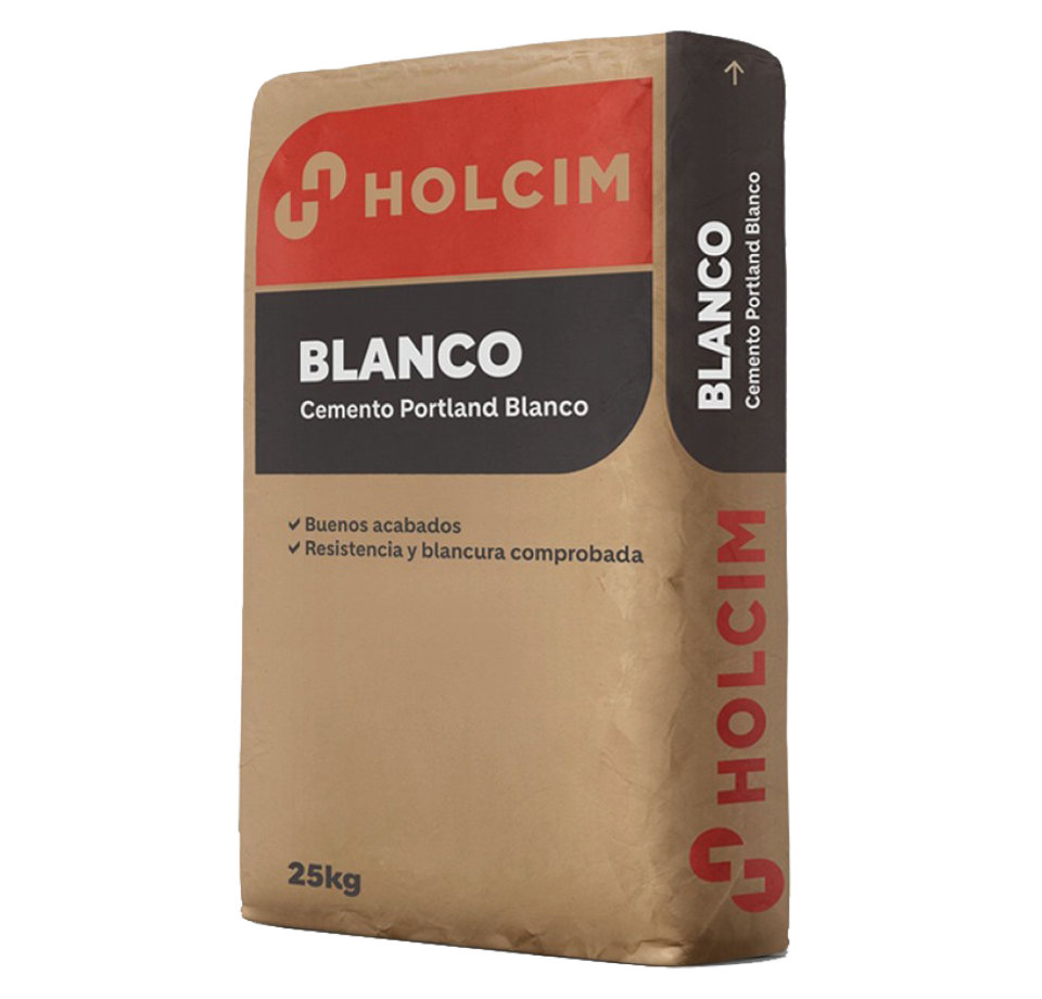 Cemento Blanco Holcim 25 kg